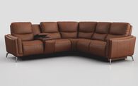 Valbiano 2 Corner 2 Power Recliner Sofa with Left Hand Facing Console | Valbiano Sofa Range | ScS