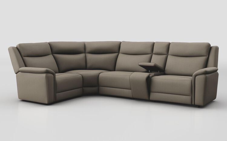 Savio 1 Corner 3 Sofa with Console | Savio Sofa Range | ScS