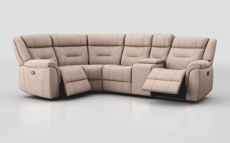 Ainsdale 1 Corner 2 Manual Sofa with Console | Ainsdale Sofa Range | ScS