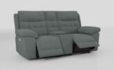 Belford 2 Seater Power Recliner Sofa with Media Console