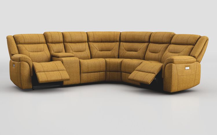 Ainsdale 2 Corner 2 Power Sofa with Console | Ainsdale Sofa Range | ScS