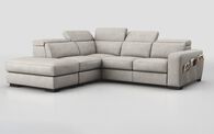 Melizzano 2 Corner 2 with Sliding Footrest & Left Hand Facing Chaise with Pockets | Melizzano Sofa Range | ScS