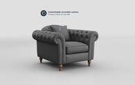 Regina Fabric Armchair | Regina Sofa Range | ScS