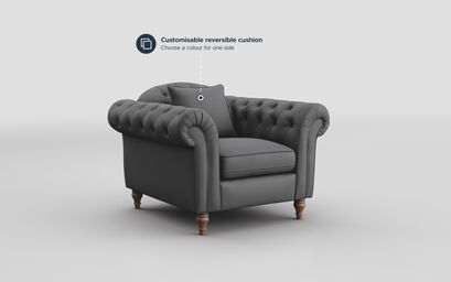 Regina Fabric Armchair | Regina Sofa Range | ScS