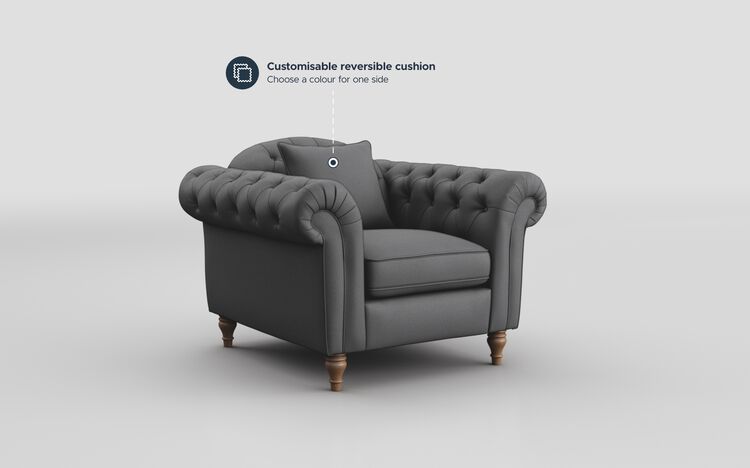 Regina Fabric Armchair | Regina Sofa Range | ScS