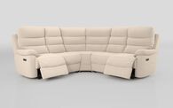 Ossett 2 Corner 2 Power Sofa with Head Tilt | Ossett Sofa Range | ScS
