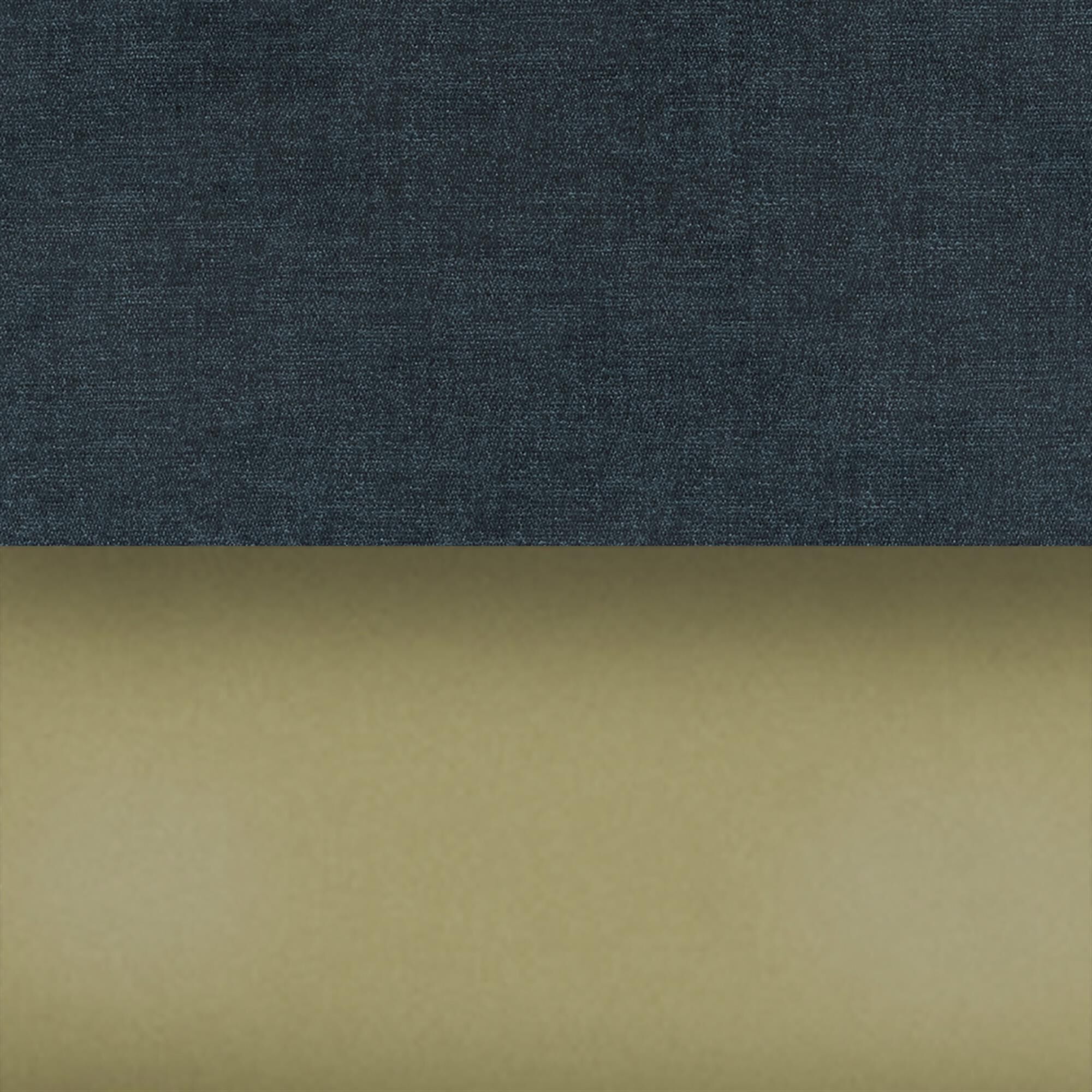 Violetta Dark Blue/Gold Metal Feet
