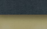 Violetta Dark Blue/Gold Metal Feet