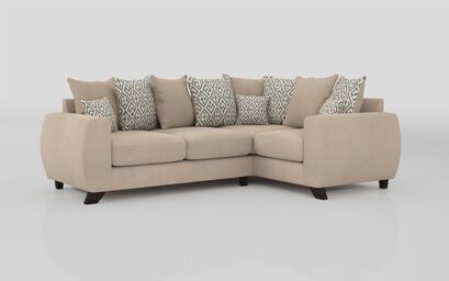 Aspen Fabric 2 Corner 1 Scatter Back Sofa | Aspen Sofa Range | ScS