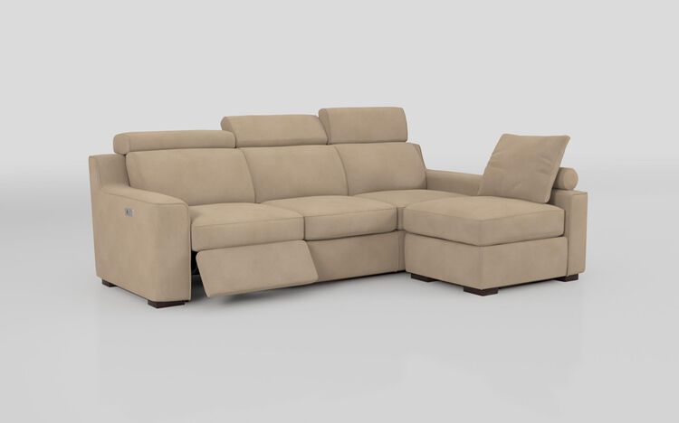 Crostolo 3 Corner 1 Left Hand Facing Power Recliner and Right Hand Facing Chaise Sofa | Crostolo Sofa Range | ScS