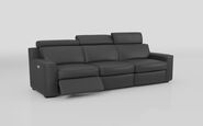 Crostolo 4 Seater Left Hand Facing Power Recliner Sofa