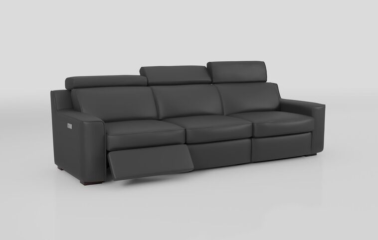 Crostolo 4 Seater Left Hand Facing Power Recliner Sofa
