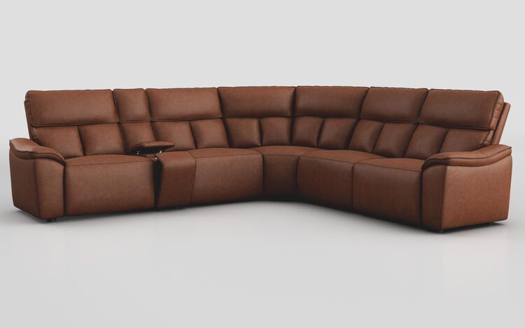 Pianello 3 Corner 3 Sofa with Console | Pianello Sofa Range | ScS