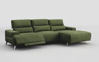 Poggio 3 Seater Power Recliner Right Hand Facing Sliding Chaise with Power Head Tilt | Poggio Sofa Range | ScS