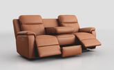 Calboli 3 Seater Power Recliner Sofa with Table
