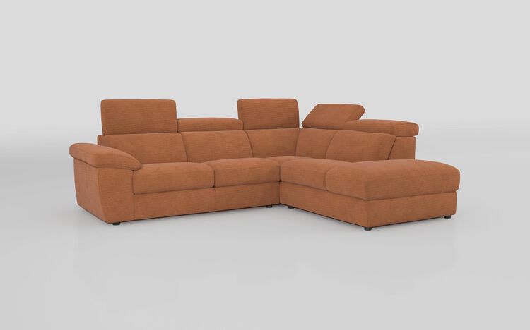 Norbello 3 Corner 2 with Sofa Bed and Right Hand Facing Chaise with Storage | Norbello Sofa Range | ScS