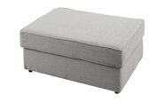 Hugo Fabric Plain Banquette Footstool