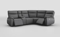 Solara 2 Corner 1 Power with Regular Storage Console | Solara Sofa Range | ScS