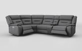 Massari 1 Corner 3 Power Recliner Sofa with Console & Head Tilt