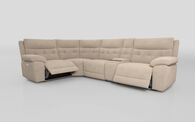 Belford 1 Corner 3 Power Recliner Sofa with Media Unit and Power Head Tilt | Belford Sofa Range | ScS