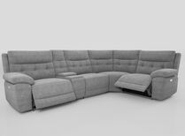 Belford 3 Corner 1 Power Sofa with Console & Headtilt | Belford Sofa Range | ScS