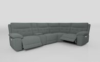 Belford 3 Corner 1 Power Recliner Sofa with Media Console | Belford Sofa Range | ScS