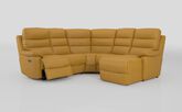 Ossett 2 Corner 2 Right Hand Facing Chaise Left Hand Facing Power Sofa with Head Tilt