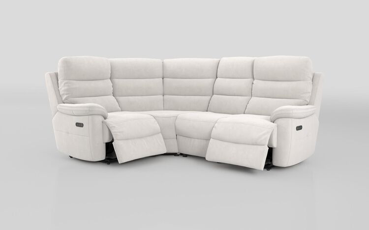 Ossett 1 Corner 2 Power Sofa with Head Tilt | Ossett Sofa Range | ScS