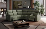 Tiglio 2 Corner 2 Power Recliner Right Hand Facing Console | Tiglio Sofa Range | ScS