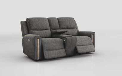 Panigale 2 Seater Power Recliner Sofa with Console | Panigale Sofa Range | ScS