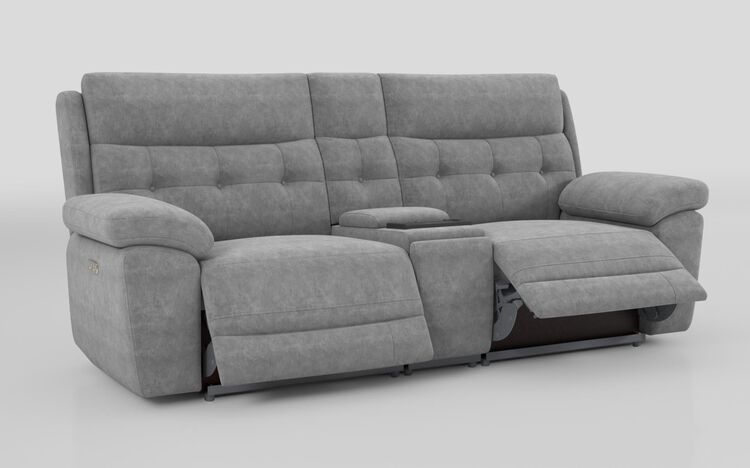 Belford 3 Seater Power Sofa with Media Console | Belford Sofa Range | ScS