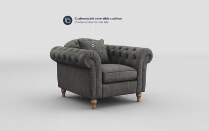 Regina Fabric Armchair | Regina Sofa Range | ScS