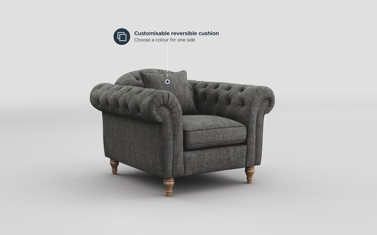 Regina Fabric Armchair | Regina Sofa Range | ScS