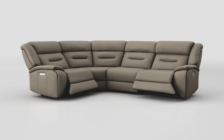 Massari 1 Corner 3 Power Recliner Sofa with Power Head Tilt | Massari Sofa Range | ScS