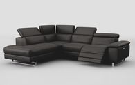 Viserba 2 Corner 3 RHF Power Recliner with Power Head Tilt & LHF Chaise with Manual Head Tilt | Viserba Sofa Range | ScS