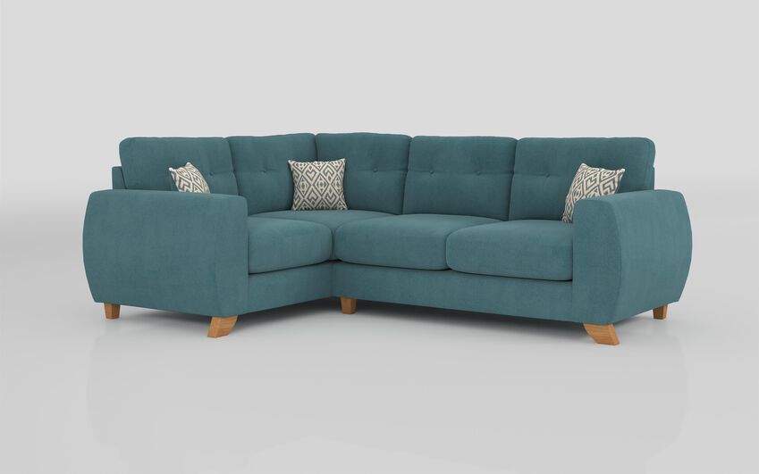 Aspen Fabric 1 Corner 2 Standard Back Sofa