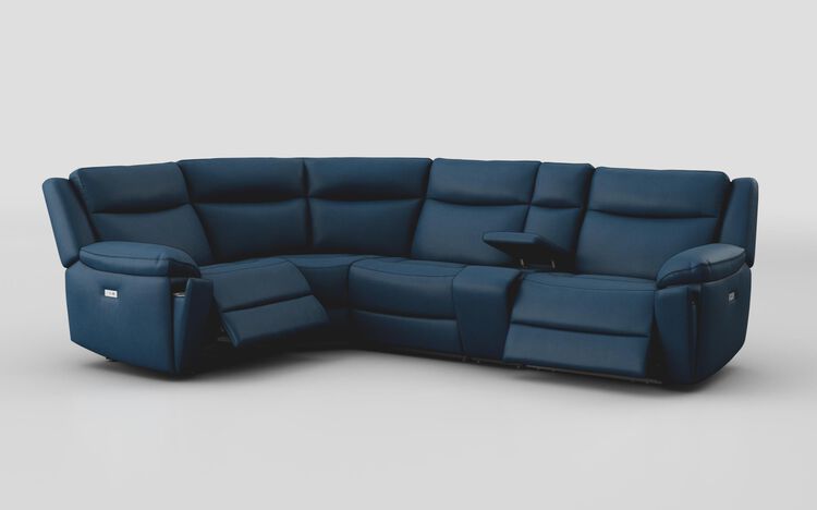 Villa 1 Corner 3 Power Recliner Sofa with Console | Villa Sofa Range | ScS