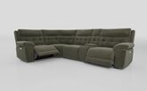 Belford 1 Corner 3 Power Recliner Sofa with Media Unit and Power Head Tilt