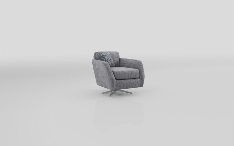 Living Esme Fabric Plain Swivel Chair | Esme Sofa Range | ScS