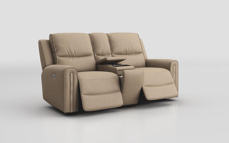 Panigale 2 Seater Power Recliner Sofa with Console | Panigale Sofa Range | ScS
