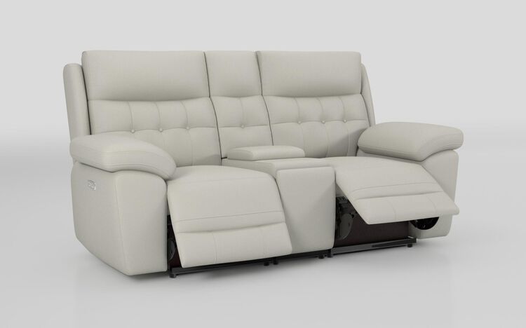 Belford 2 Seater Power Recliner Sofa with Console and Power Head Tilt | Belford Sofa Range | ScS