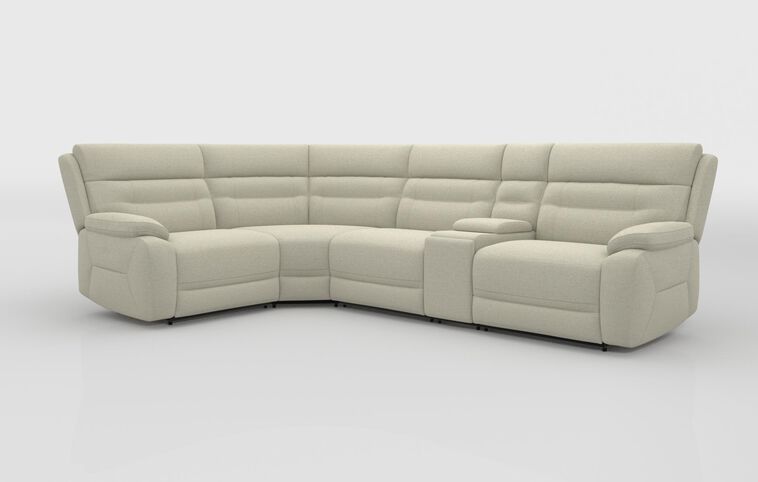 Fenton 1 Corner 3 Sofa with Console