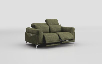 Gattolino 2 Seater Power Recliner Sofa with Manual Head Tilt | Gattolino Sofa Range | ScS