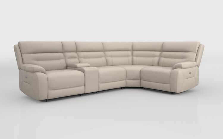 Fenton 3 Corner 1 Power Recliner Sofa with Console | Fenton Sofa Range | ScS