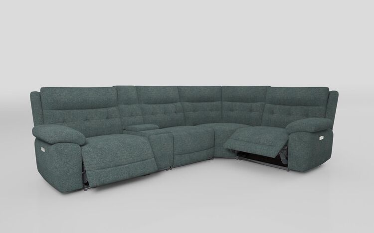Belford 3 Corner 1 Power Sofa with Console & Headtilt | Belford Sofa Range | ScS