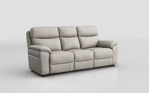 Brown Fabric Maranello 3 Seater Sofa