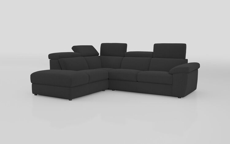 Norbello 2 Corner 3 with Sofa Bed and Left Hand Facing Chaise with Storage | Norbello Sofa Range | ScS