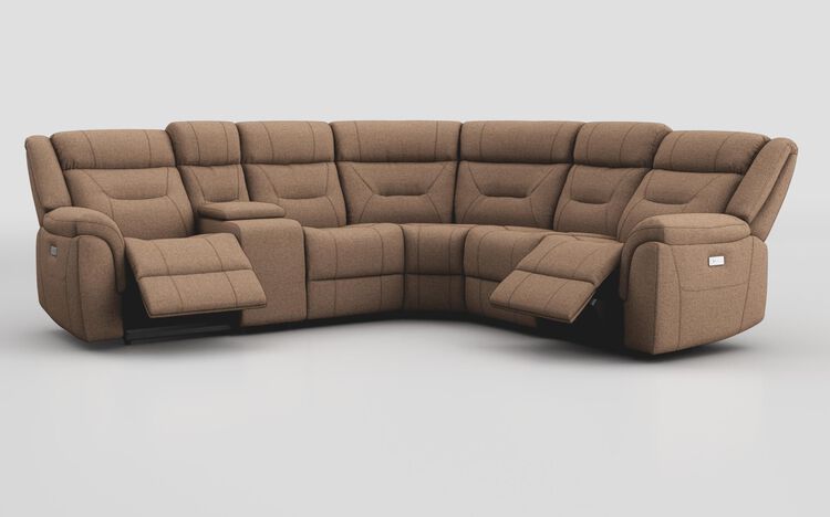 Ainsdale 2 Corner 2 Power Sofa with Console | Ainsdale Sofa Range | ScS