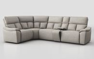 Pianello 1 Corner 3 Sofa with Console | Pianello Sofa Range | ScS