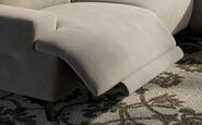 Poggio 3 Seater Power Recliner Left Hand Facing Sliding Chaise with Power Head Tilt